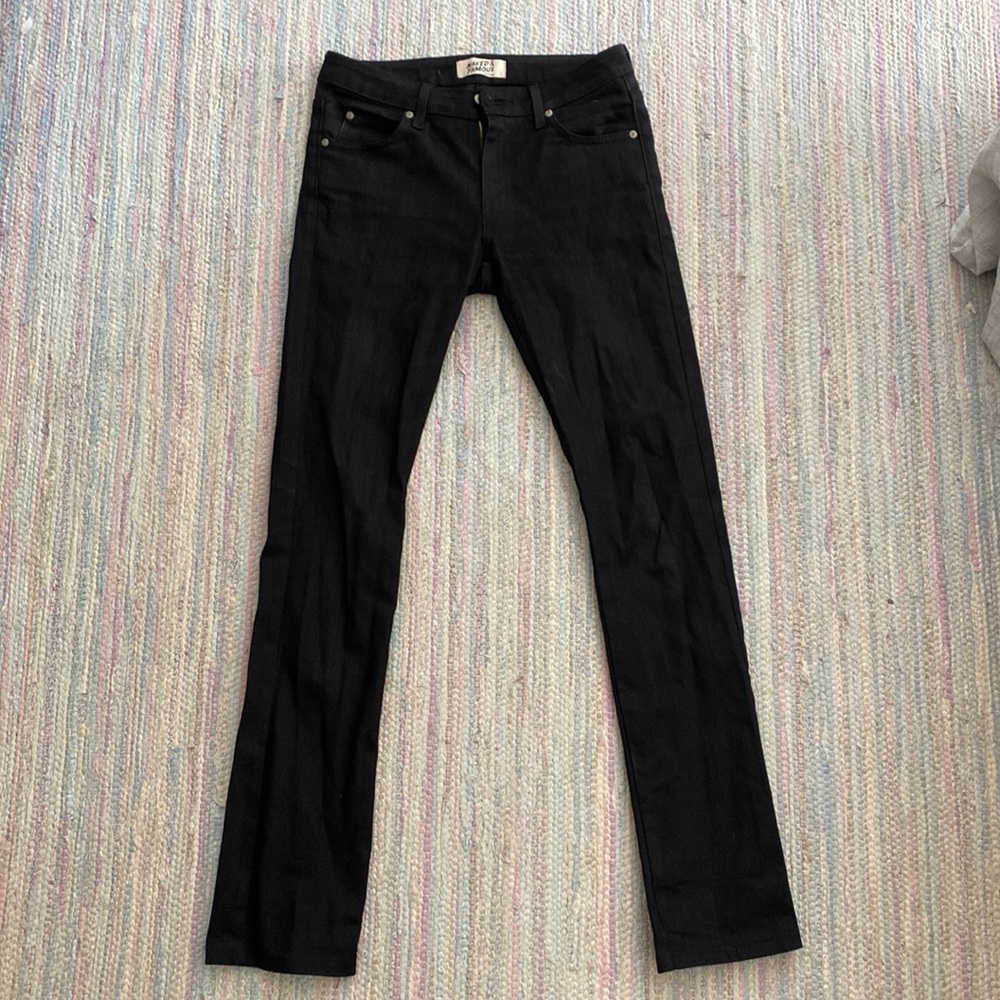 Naked and Famous Men’s jeans, black, size 31